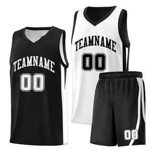 Custom <b>Athletic</b> Wear Set With Soft Fabric Reversible Basketball Uniform Quick Dry Jersey Shorts For Team Players - Product Image 1
