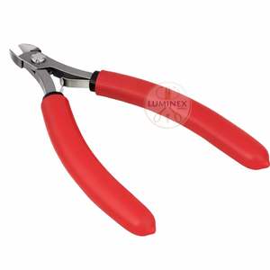 Pince coupante ovale moyenne à tête plate, coupe-fil de précision, outil à main professionnel en acier inoxydable de haute qualité, léger, OEM - Product Image 1