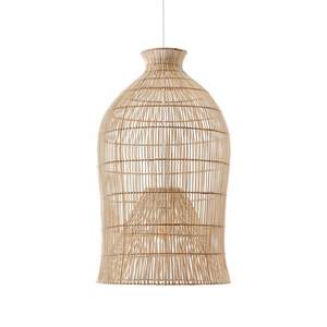 Lampe suspendue en rotin naturel artisanal du Vietnam, abat-jour rustique de haute qualité pour la décoration de la maison, restaurants et cafés - Product Image 4