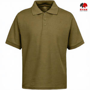 Polo homme premium, coupe classique décontractée, respirant, doux, élégant, à porter au quotidien, manches courtes, motif uni - Product Image 6