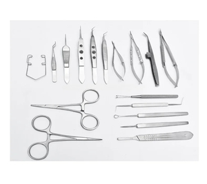 Juego de Instrumentos Quirúrgicos Oftálmicos para Procedimientos de Cataratas, Kit de Cirugía Ocular de Acero Inoxidable Duradero, Profesional - Product Image 3