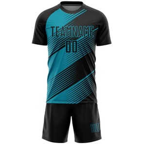 Maillot de football personnalisé 100% polyester, séchage rapide, respirant, vente en gros, maillot de football pas cher, ensemble de maillot de football, uniforme de football pour homme - Product Image 2