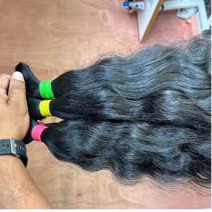 ขอผมต่อแบบตรงของคนผมตรงเรมี่อินเดียแบบเส้นเดียวเครื่องทอเส้นผมแบบคู่ - Product Image 2