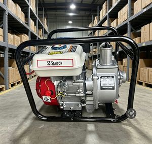 Pompe à eau à essence haute pression SS SAMSON SWP20, pompe portable à moteur pour usage agricole - Product Image 1