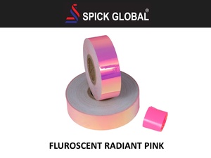 Ruban adhésif fluorescent réfléchissant, luminescent dans le noir, imperméable, de sécurité, pour marquage routier - Product Image 2