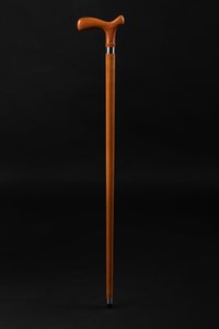 Canne de marche confortable en bois, faite à la main, durable, avec poignée de forme naturelle pour la rééducation des personnes âgées Feng Angel - Product Image 5