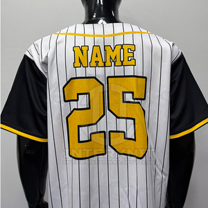 New Arrival Men's Summer Breathable Short Sleeve <b>Baseball</b> Jersey Custom Name Printed 100% Polyester Fabric Best Price - Product Image 6