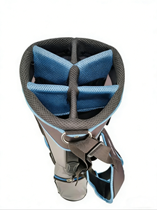 Nouvelle arrivée : sac de golf en nylon à motif de fleur de lotus avec fermeture à glissière, portable et anti-UV, taille personnalisée - Product Image 2