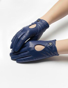 Gants de conduite en cuir |   Gants de voiture doux et antidérapants pour femmes, pour toutes les saisons - Product Image 6