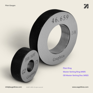 Master Setting <b>Ring</b> Gage Customised Non standard Zero setting <b>ring</b> MSR <b>Plain</b> <b>ring</b> Gauge High Accuracy Carbide Oil Hardened Steel - Product Image 1