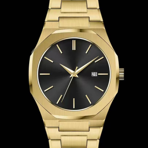 Reloj Mecánico Automático para Hombre con Correa de Acero Inoxidable, Simple, Clásico y Lujoso, para Uso Casual, de Negocios y para Viajar - Product Image 1