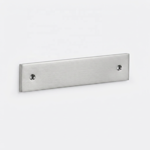 Poignée de meuble rectangulaire en laiton tendance, design moderne, finition noire mate, pour maison, bureau, salon, commode - Product Image 5