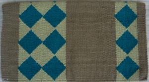 Diamond Pattern New Zealand Wool Saddle <b>Blanket</b> Western Horse Pad <b>Thick</b> Soft Durable Breathable Equestrian Riding Saddle Cloth - Product Image 2