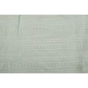 Tissu en Georgette Brodé au Mètre Vert Clair Motif Géométrique à Paillettes 44 Pouces de Large TFAB GEO EMB01 196 - Product Image 3