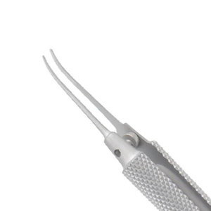 Pinzas de Tennant Curvas Extra Delicadas con Mordazas Lisas 0.5 x 6 mm, Plataforma de Ligadura de 11 cm, Microcirugía Oftálmica Manual - Product Image 4