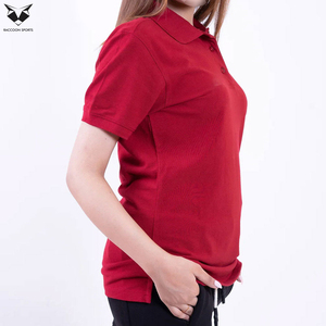 เสื้อโปโลผู้หญิงแบบแห้งเร็วสั่งทำขายส่ง เสื้อยืดกีฬาแขนสั้นสำหรับเล่นกอล์ฟ เทนนิส สำหรับสุภาพสตรี - Product Image 6