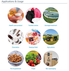 Quitosano Agrícola en Polvo Granular Amarillo de 1 kg, Fertilizante Soluble en Agua de Liberación Lenta para Plantas Foliares - Product Image 4