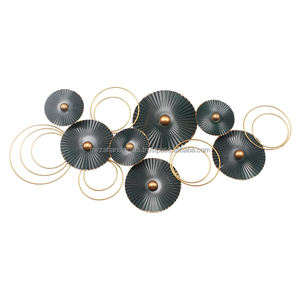 Diseño redondo de círculos pequeños y grandes para decoración del hogar, arte de pared para sala de estar, dormitorio y pasillo - Product Image 4