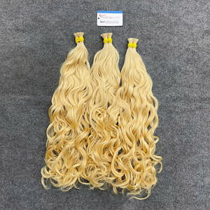 ผมแท้เวียดนามแบบขายส่งจำนวนมาก สีออมเบร ผมต่อแบบธรรมชาติ เกรดเรมี่  แบบลอนธรรมชาติ - Product Image 5