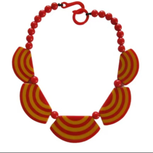 Collar de joyería de nuevo estilo para mujer - joyería hecha a mano - cuentas de resina, artesanía en resina - Product Image 1