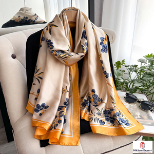 High Quality Luxury Printed Long <b>Scarf</b> Soft Fabric Head <b>Scarf</b> Custom Branding OEM ODM Textile Manufacturer Export - Product Image 5