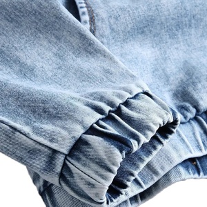2024 hommes Vintage acide lavage Streetwear pull lourd éponge surdimensionné Denim à capuche hiver Couples à capuche solide - Product Image 5