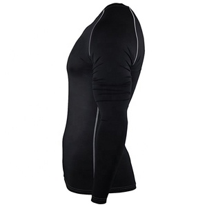 เสื้อรัดรูปป้องกันผื่นคันแบบยาวเสื้อผ้าออกกำลังกาย MMA แบบแห้งเร็วระบายอากาศได้ดีสไตล์ใหม่ที่กำหนดเองได้2021 - Product Image 6