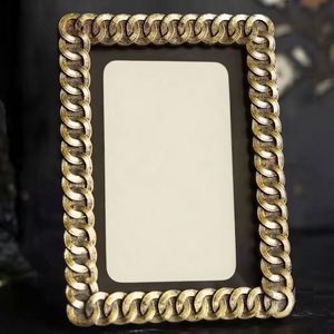 Exclusive Interior Craft Metal Glass <b>Picture</b> <b>Frame</b> Modern Photo Display Home Accent - Product Image 1