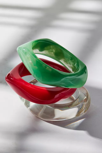 Latest Modern Design Fashion Jewelry <b>Bangle</b> <b>Bracelet</b> Made in Resin Available at Best Price - Product Image 4