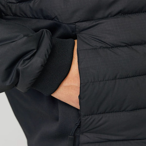 Latest Design Fashion Style <b>Men</b> Puffer <b>Jacket</b> Black Color <b>Long</b> Sleeve Breathable <b>Men</b> Puffer <b>Jacket</b> With Hoodies - Product Image 3