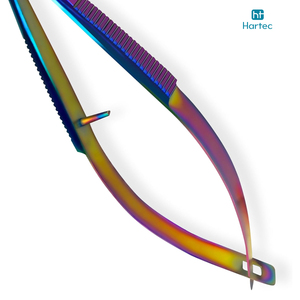 Tijeras para Cutículas de Acero Inoxidable Duradero con Acabado Vibrante Arcoíris, Producto de Última Tendencia 2026 de Buen Proveedor - Product Image 4