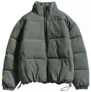 Hot Selling 2026 <b>Winter</b> Men Canvas <b>Thick</b> Warm <b>Coats</b> Plus Size Mandarin Collar Puffer Vest Jacket Comfortable High Quality - Product Image 2
