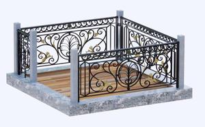 Rampe et balustrades d'escalier modernes en fer forgé et acier inoxydable pour escaliers extérieurs avec revêtement résistant aux intempéries - Product Image 2