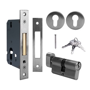 Serrure de porte haute sécurité Premium Dead Lock pour portes principales, construction en laiton massif et acier inoxydable - Product Image 2