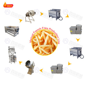 Assurance qualité Ligne de production de frites Ligne de production de frites de patates douces Ligne de production de frites de pommes de terre - Product Image 6