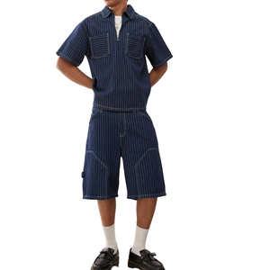 Camisa Vaquera de Mezclilla para Hombre, Al Por Mayor, Cómoda, Personalizable, de Algodón - Product Image 3