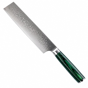 มีดทำครัวลายดามัสกัสแบบทำมือ มีดหั่นผัก หั่นเนื้อ ขายส่งจาก AR KNIVES INDUSTRY - Product Image 1
