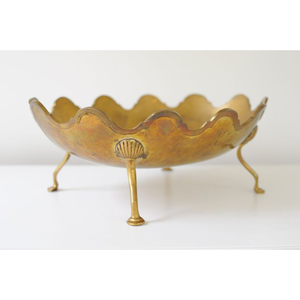 Tazón de Metal de Alta Calidad Chapado en Oro para Servir Chocolates y Dulces, Diseño Curvo, Centro de Mesa, Gran Demanda - Product Image 1