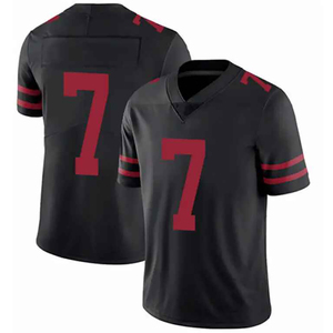 เสื้อฟุตบอลอเมริกันชายทอม เบรดี้ เกมส์ คัสตอมระบายอากาศได้ดีป้องกันรังสียูวีป้องกันแบคทีเรียคอวีแขนสั้นชุดกีฬา - Product Image 1