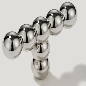 T Cabinet <b>Knob</b> Minimalist <b>Brass</b> Cabinet <b>Knobs</b> T Furniture <b>Brass</b> Handles - Product Image 3