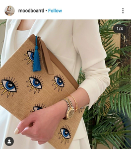 Monedero de Seda con Cuentas, Hecho a Mano, con Lentejuelas, Cierre Magnético, Bolsa de Regalo Motivacional, Duradero y Plegable para Mujer - Product Image 4