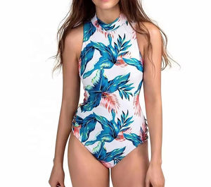 Traje de Baño Sublimado para Mujer, Material Duradero, Disponible al por Mayor, Logotipo/Colores Personalizados, Antiarrugas - Product Image 1