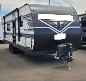 Caravane de camping prête pour le voyage, conçue pour un déplacement facile, espace de vie confortable, zone de cuisson, rangement, performances routières fiables - Product Image 2