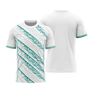 Custom Sublimated Unisex Adult <b>Soccer</b> Jersey Crew Neck Short Sleeve Lightweight 100% Polyester Color Blocked Red White Front - Product Image 1