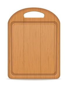 Planche à découper rectangulaire robuste en bois, matériau de qualité alimentaire écologique, compatible lave-vaisselle pour la cuisine, idéale pour couper la viande - Product Image 1