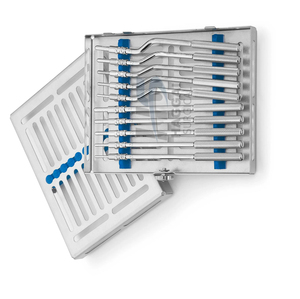 Kit d'instruments chirurgicaux dentaires en acier inoxydable, ensemble d'outils d'implantation, instruments de chirurgie dentaire professionnels, kit d'équipement médical - Product Image 5