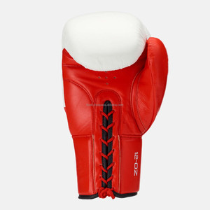 Professional Made Boxing <b>Lace</b>-Up Gloves with Genuine Cowhide Leather Adult Boxing Gloves Training Wear Boxing Punching Gloves - Product Image 6