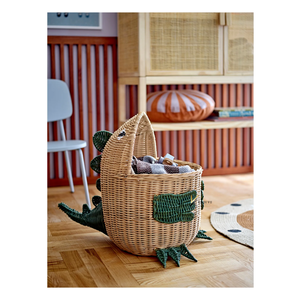 Paniers de rangement en jacinthe d'eau colorés en forme d'animaux pour la chambre des enfants, vente en gros - Product Image 4