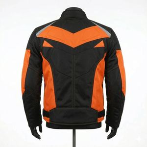 Best Quality Custom Unisex <b>Motorcycle</b> Racing Leather <b>Jacket</b> Breathable Waterproof Full Sleeve <b>Summer</b> Customizable - Product Image 3