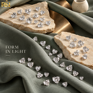 Paquete de Diamantes Corazón de 18.25 Quilates, Diamantes Sueltos Cultivados en Laboratorio CVD HPHT |   Gemas de Joyería Sin Certificado, Corte Excelente, Color D E F, Claridad VVS VS - Product Image 2